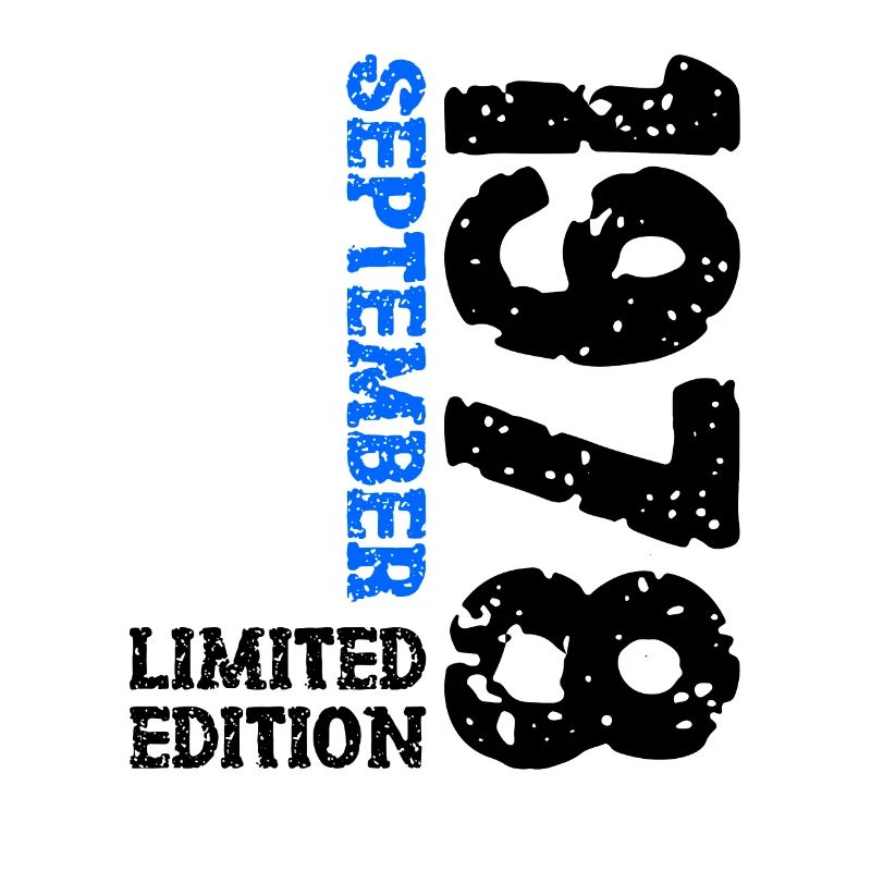 1978 Septembre Édition Limitée 45th Birthday Deco