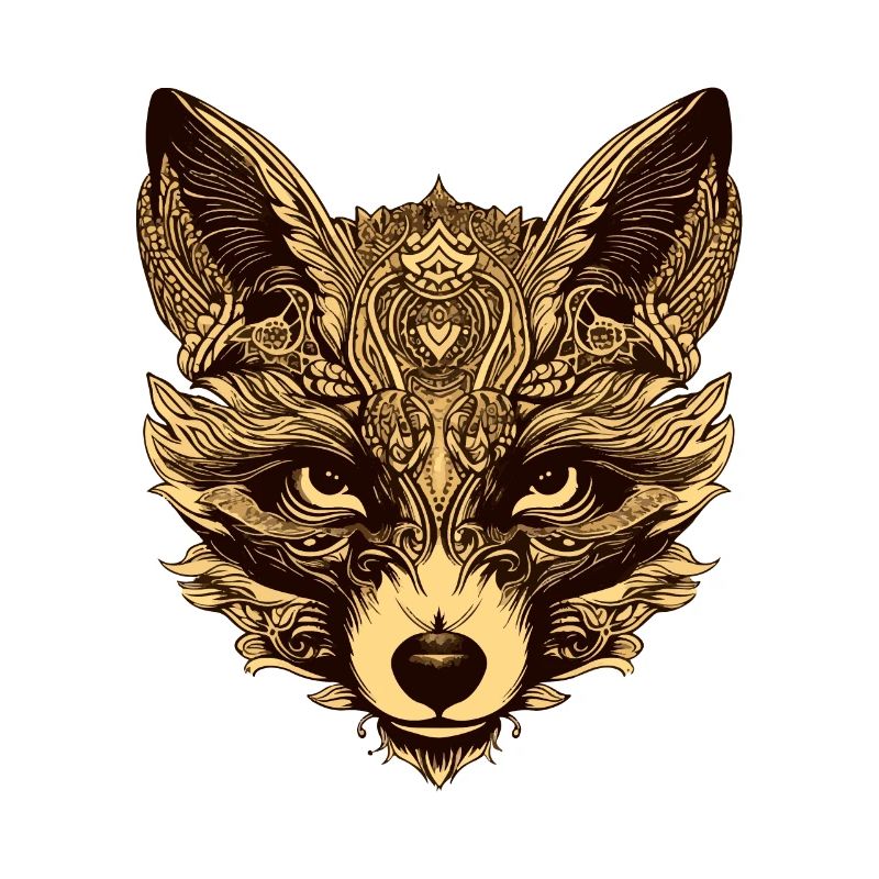 Fuchs Kopf Tier