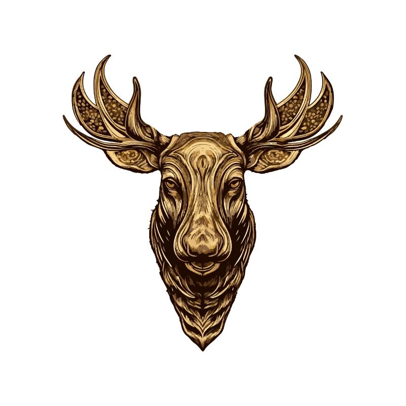 Moose Head Animal