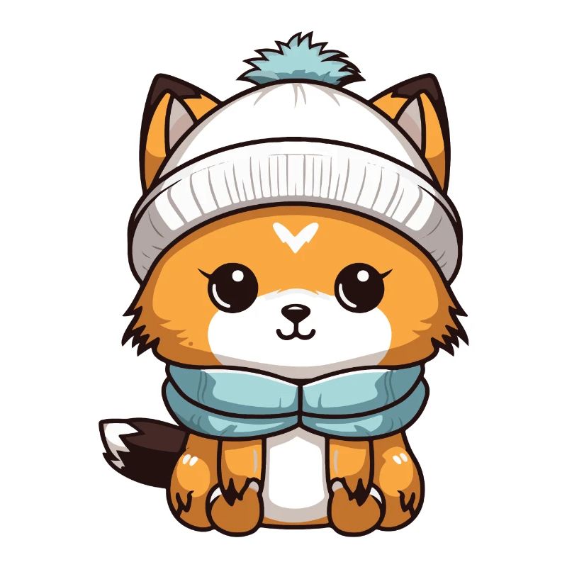 Fuchs Winter Comic