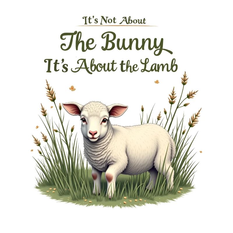 It's not about the bunny, it's about Lamb Easter