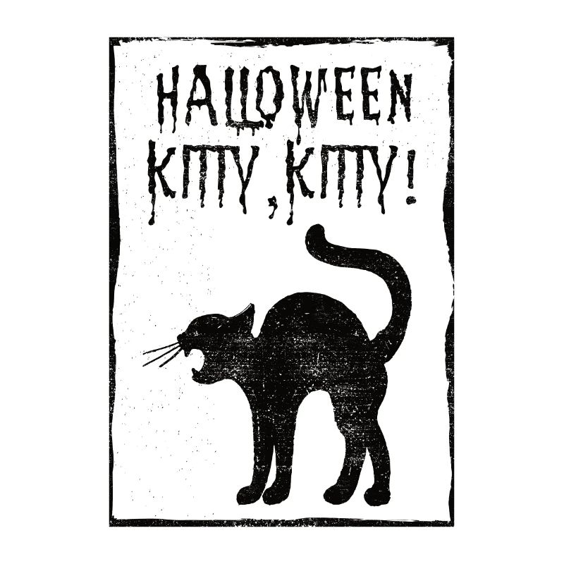 Chaton de chat d'Halloween