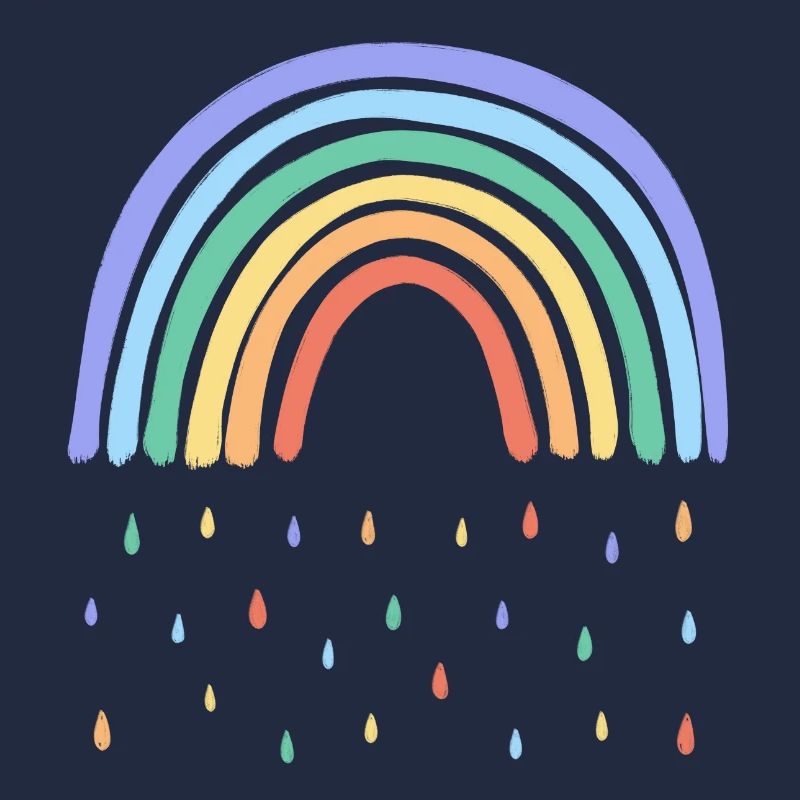 Regenbogen Regen