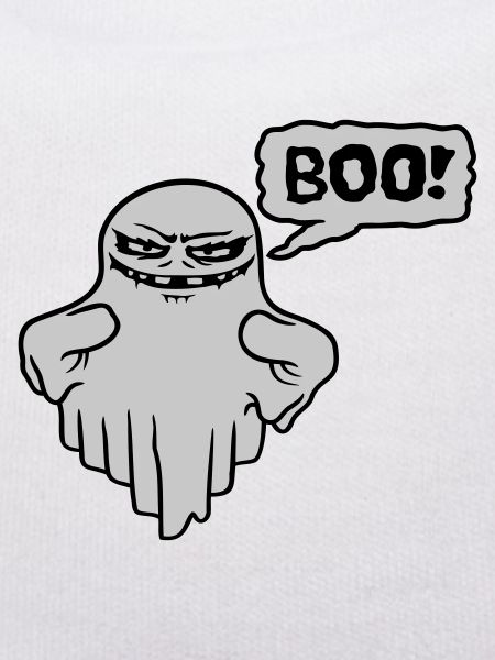 Boo Speech Bubble Mauvais