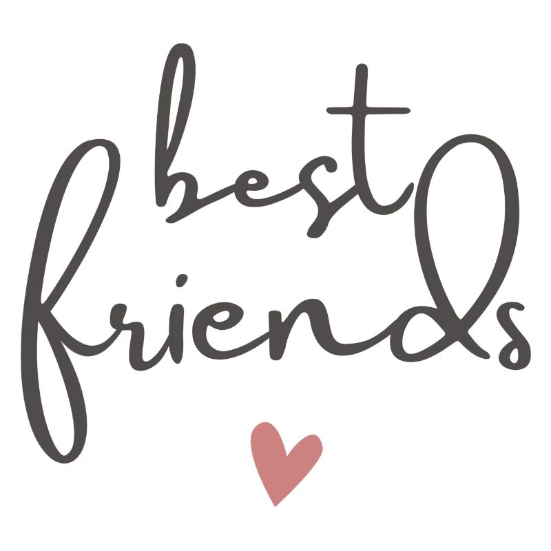 BFF best frieds forever Spruch