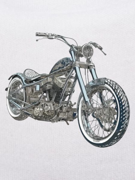 Zaz motorcycle chopper