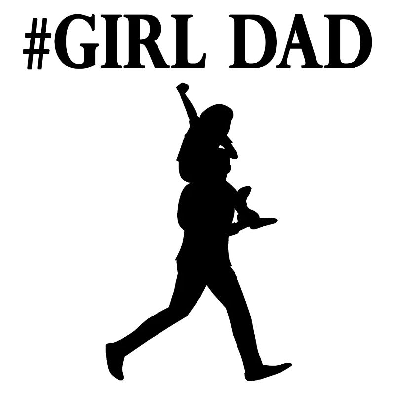 Mädchen Papa