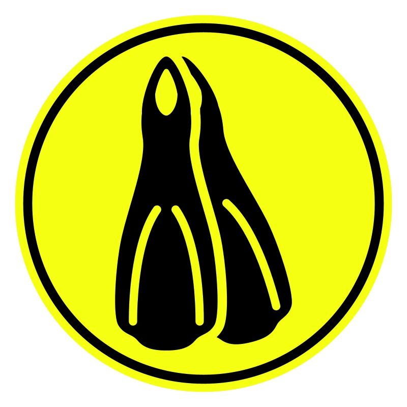 Cercle d’ailerons de plongée