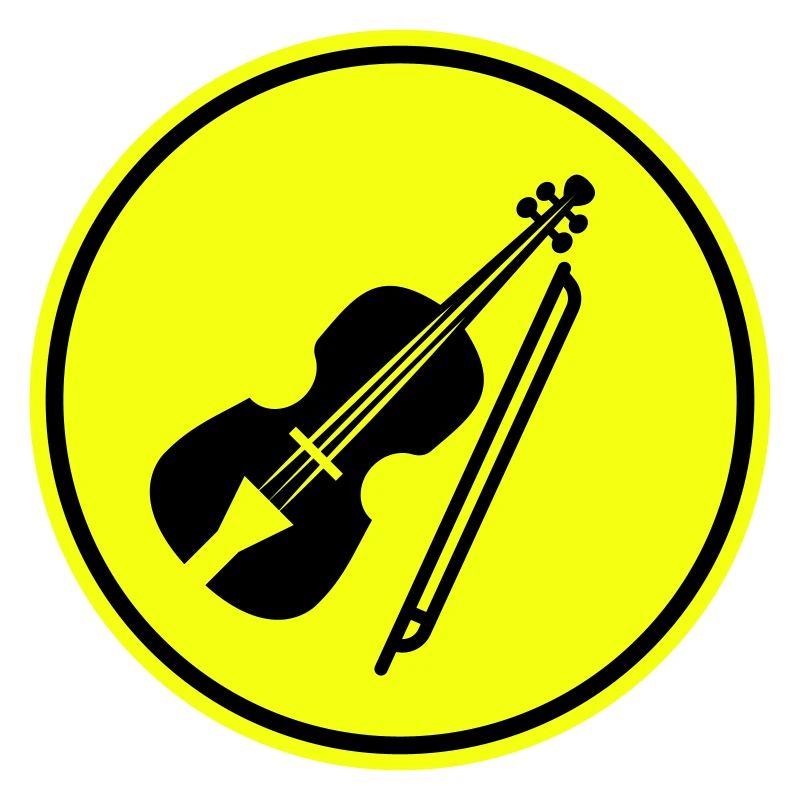 Symbole de l’icône du violon