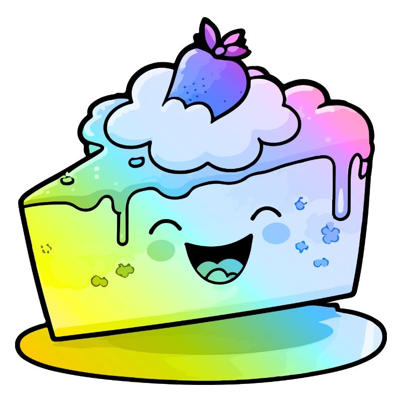Cheesecake Comic Colorful