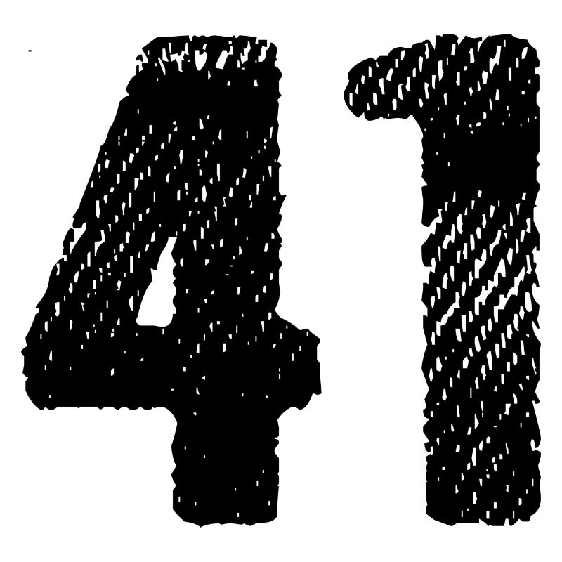 Maillot à 41 numéros