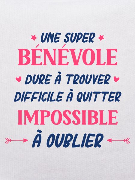 Super bénévole