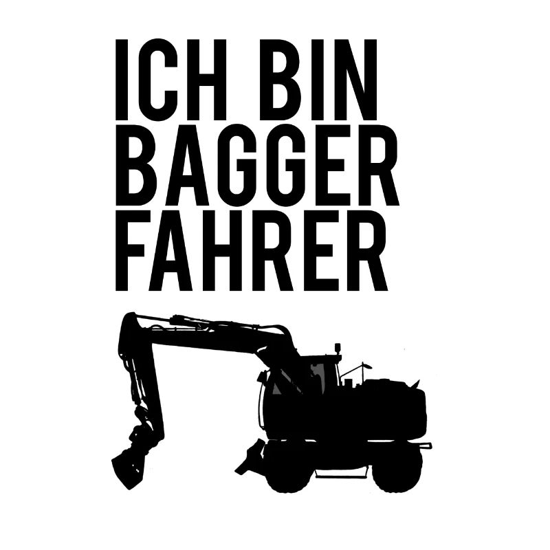 Bagger Fahrer Tshirt
