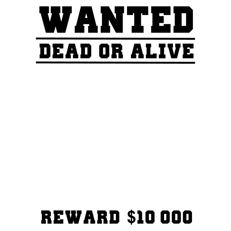 wanted selber gestalten