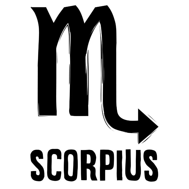 Sternzeichen Scorpius Zeichen Geschenk Idee