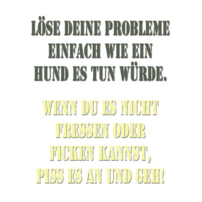 Spruch Hund