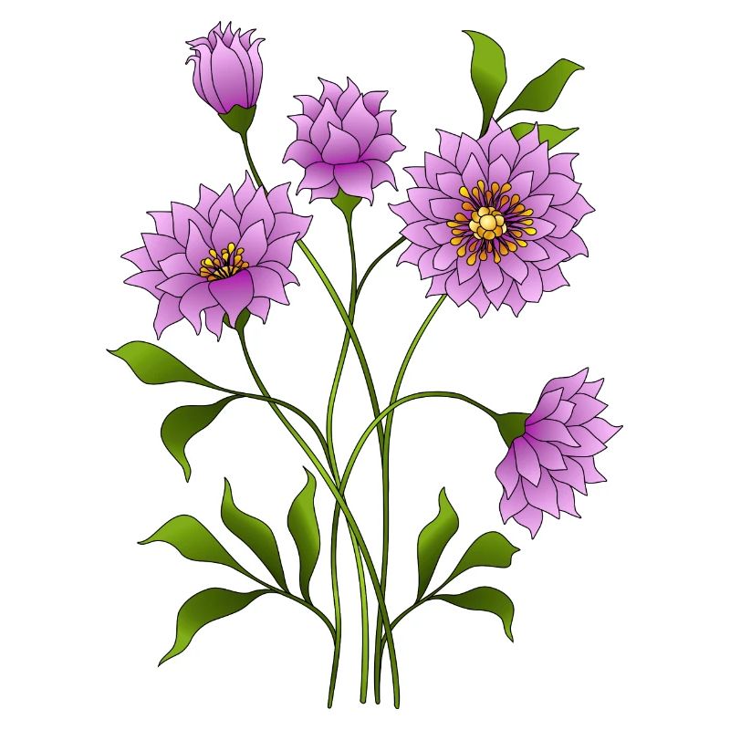 Bunte Blumen