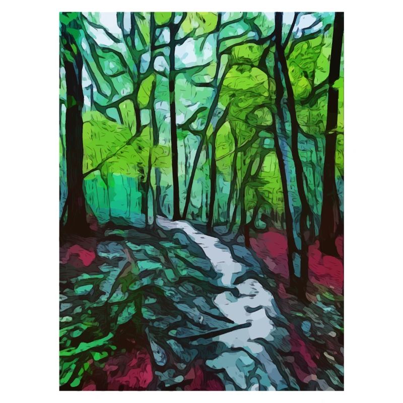 Wald Gemälde