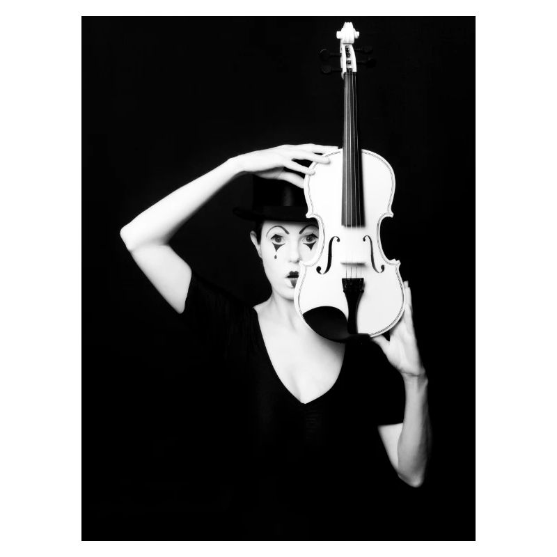 Pierrot avec violon