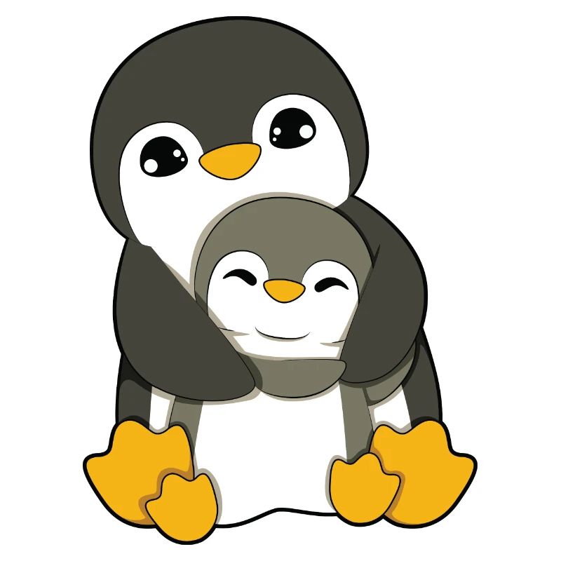 Câlin de pingouin