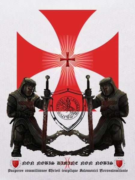 Templer mit Tatzenkreuz
