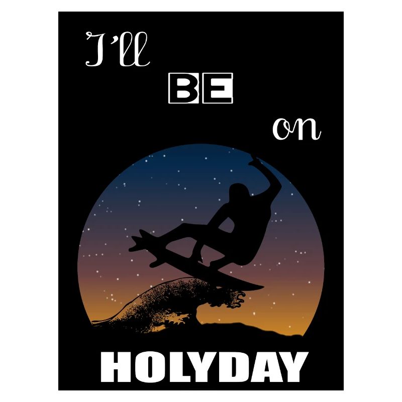 Ich werde im Urlaub sein