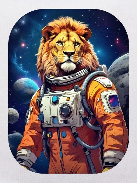 Lion dans l’espace 1.6