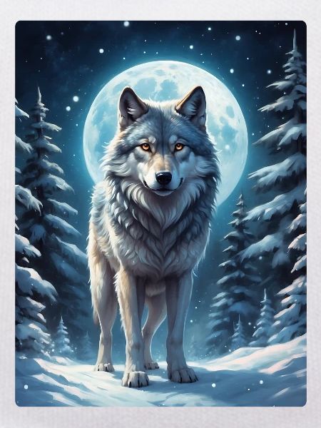 Winter Landscape Wolf 1.13