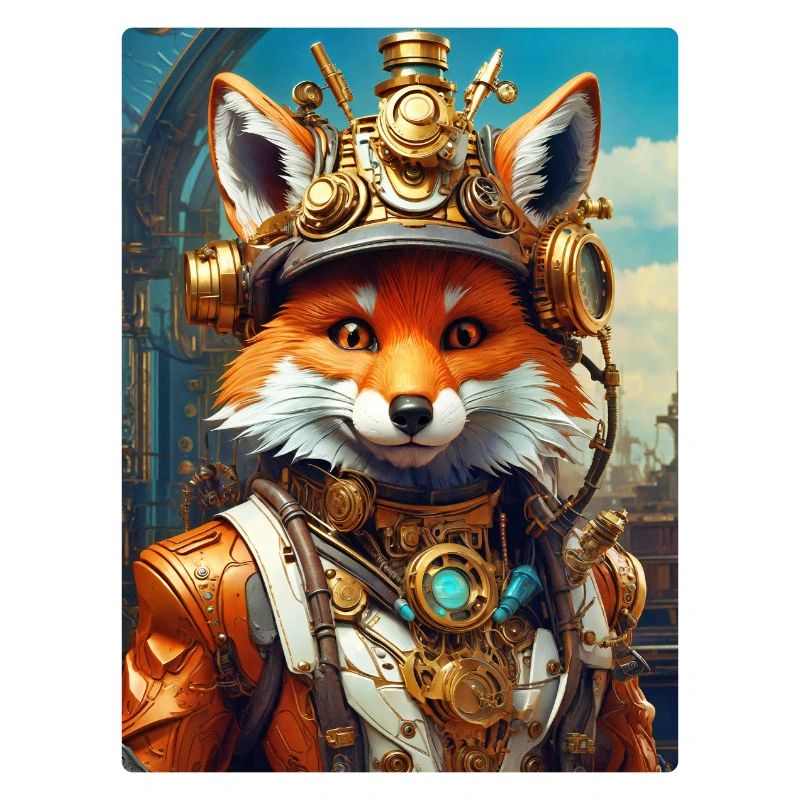Steampunk Firefighter Fox 1.2