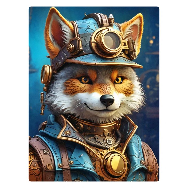 Steampunk Wolf 1.3
