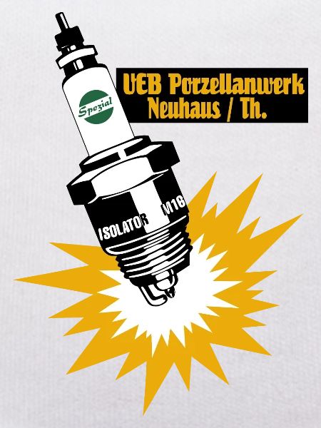 Zündkerzen Werbung DDR Retro