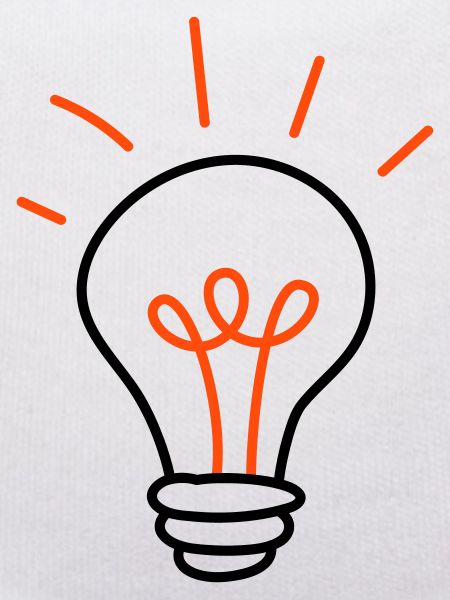 Light bulb - 2 colours