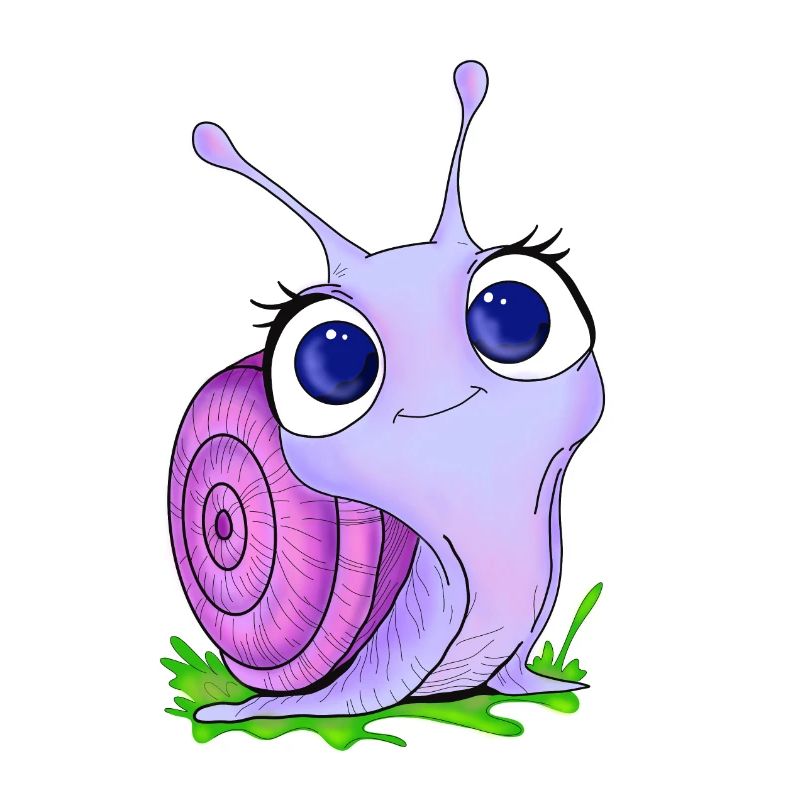 Bébé escargot