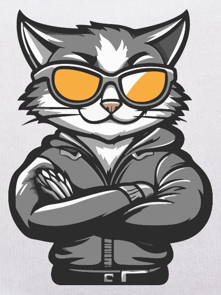 Cat Comic Cool