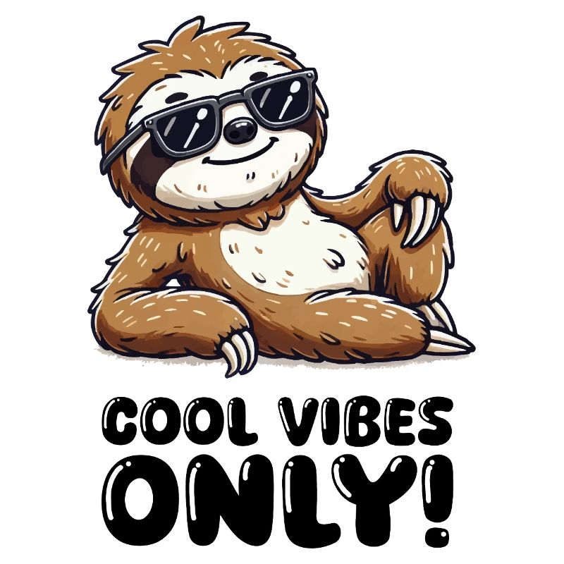 faultier sonnenbrille cool
