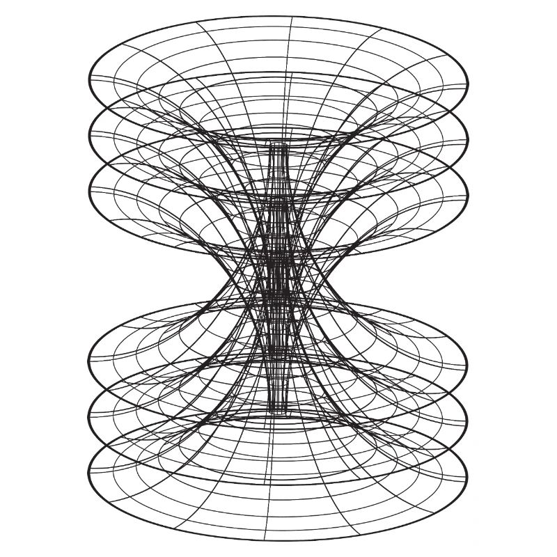 Warped Grid Sanduhr