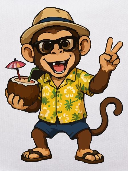 Tropical Monkey Party - Hawaii Vibes