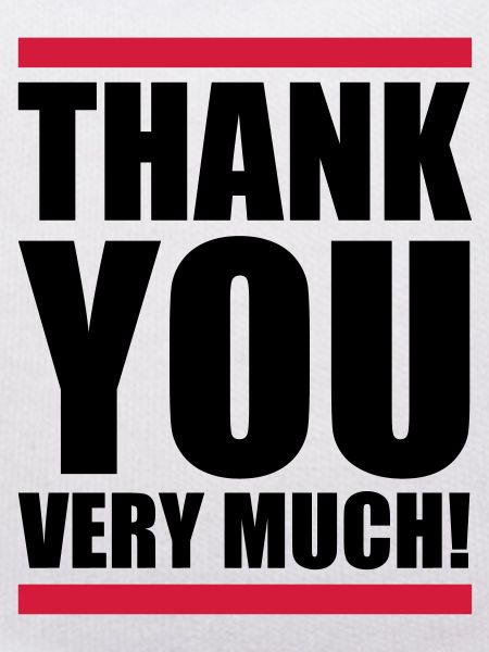 Thank you very much