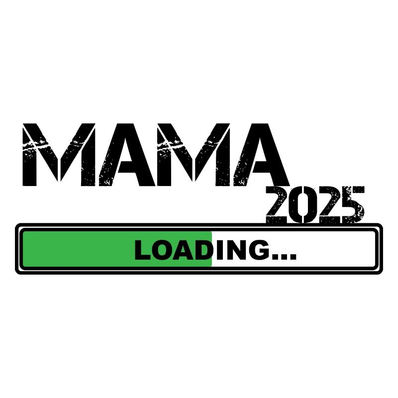 Ich werde 2025 Mutter Werdende Mutter loading 2025