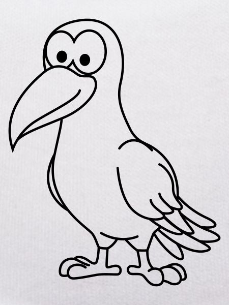 Crow Comic Animal