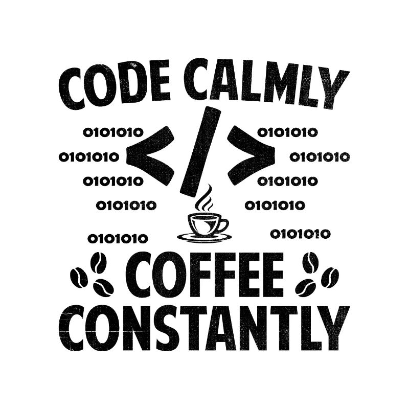 Kaffee-Codierung Programmierer Programmierer Entwickler Nerd Coff