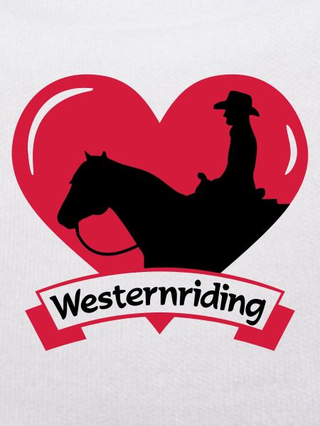 Westernriding Pferdemotiv