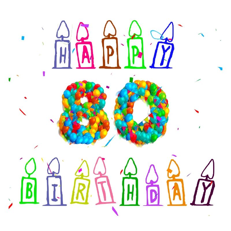 80th birthday gift idea, birthday present