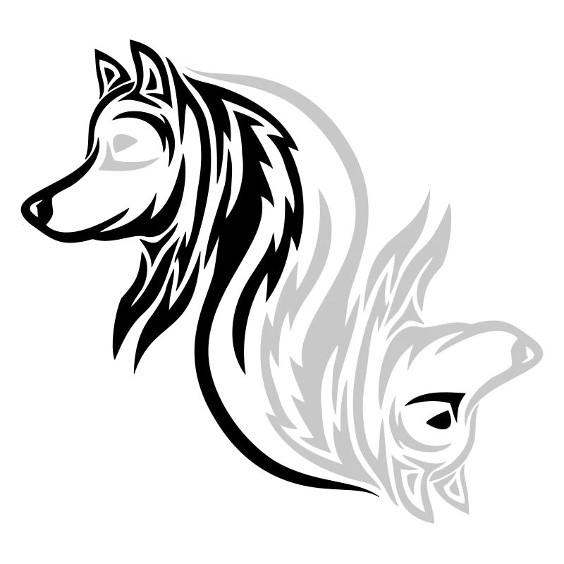 Gut Böse Wolf