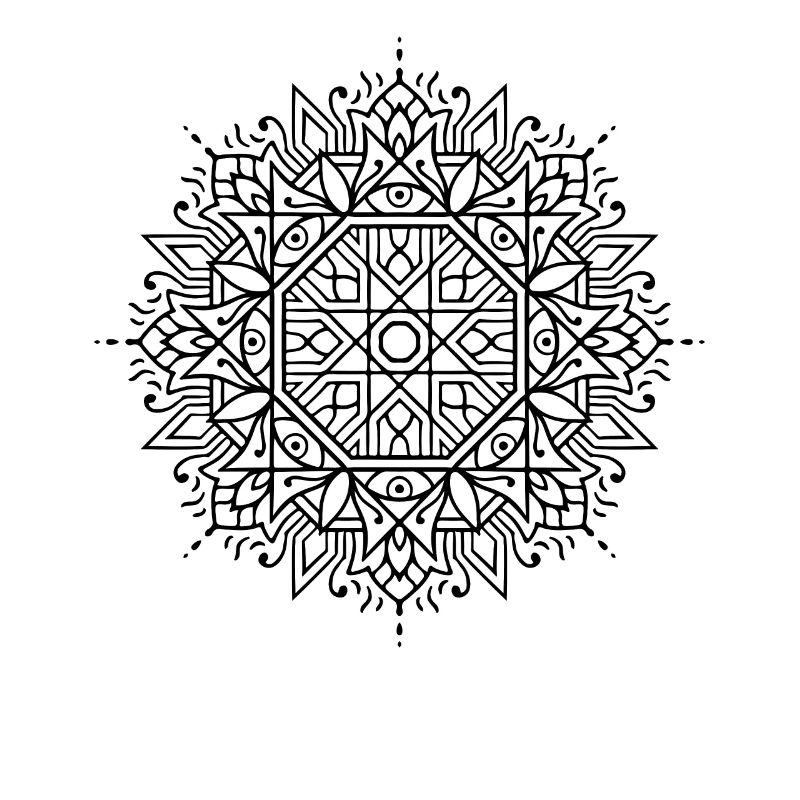 Mystisches Mandala