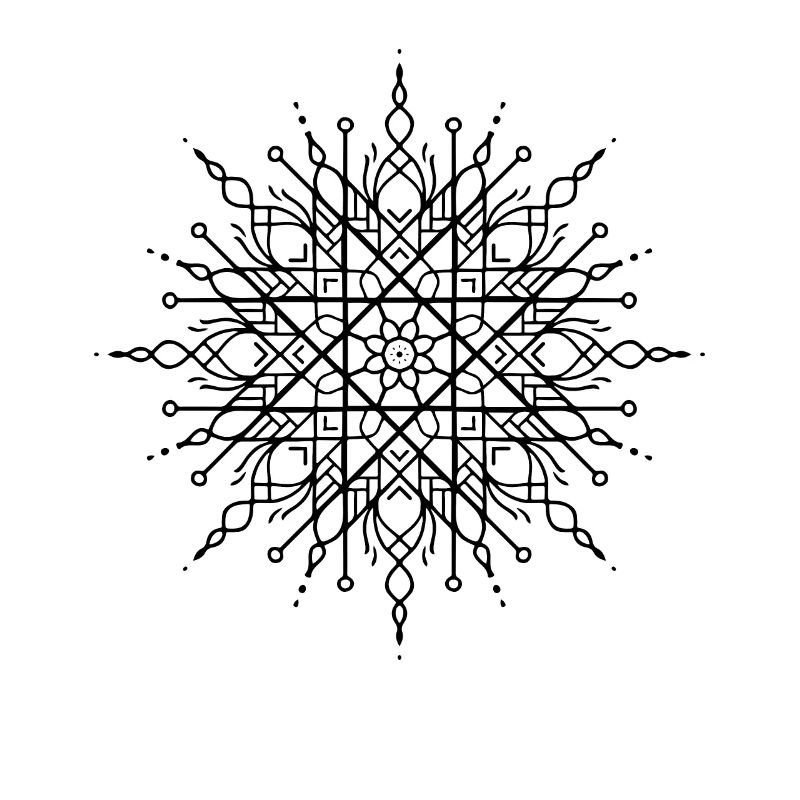 Blumen Mandala