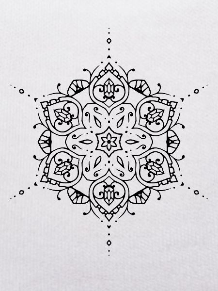 Blumen Mandala