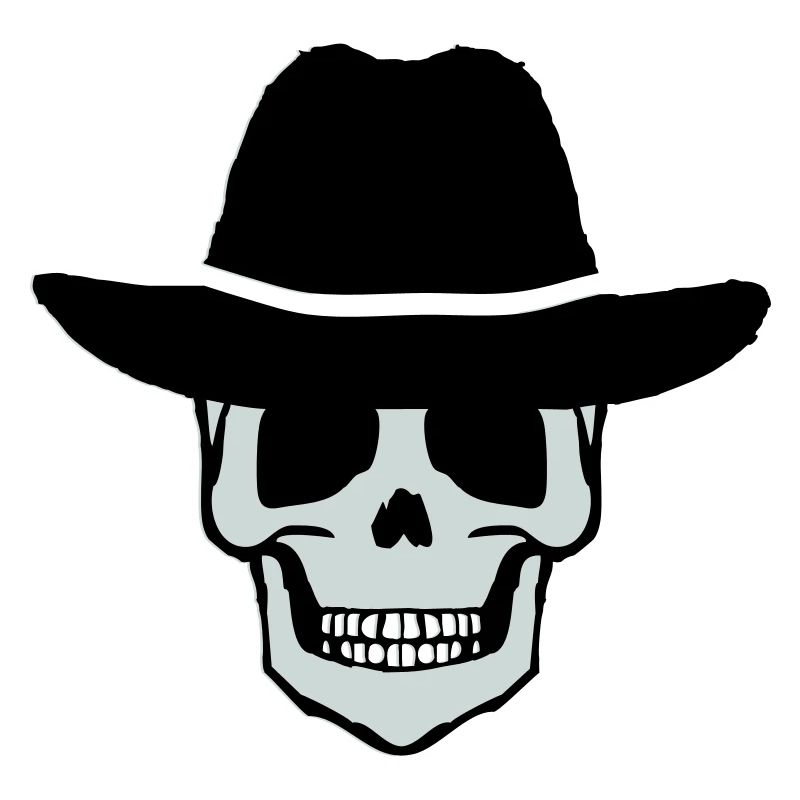 Crâne de cow-boy