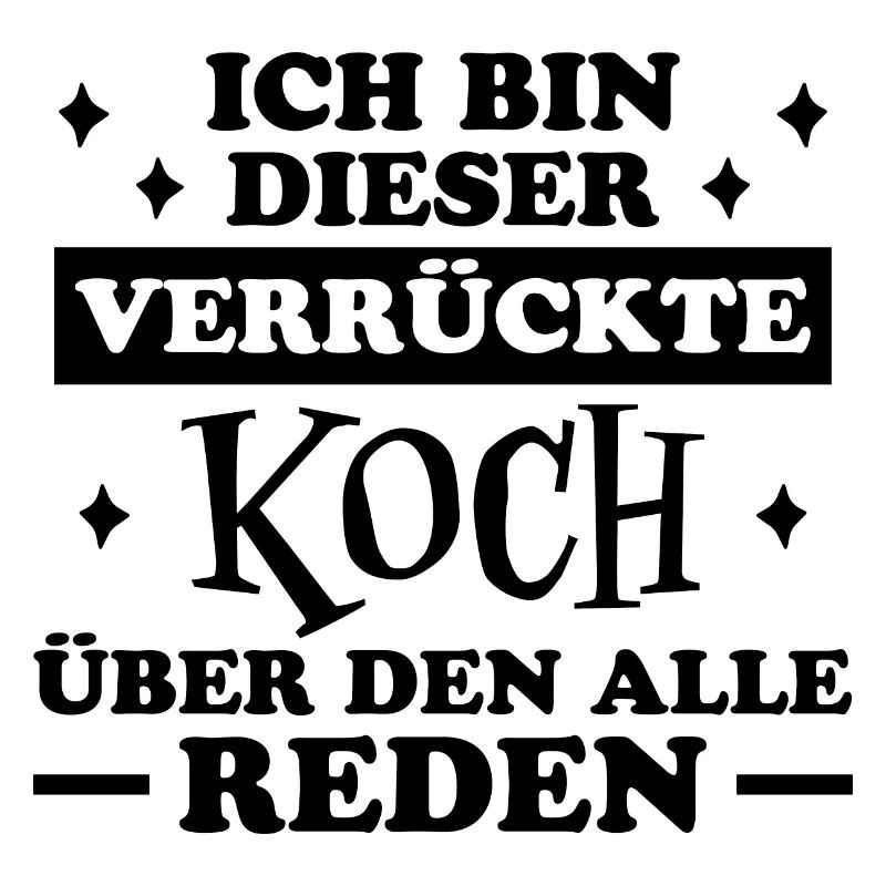 Koch Lustig Spruch Beruf Gastronomie Koch Geschenk