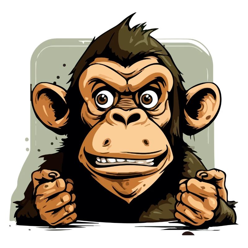 Basil der Schimpanse